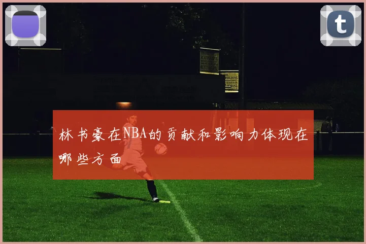 林书豪在NBA的贡献和影响力体现在哪些方面