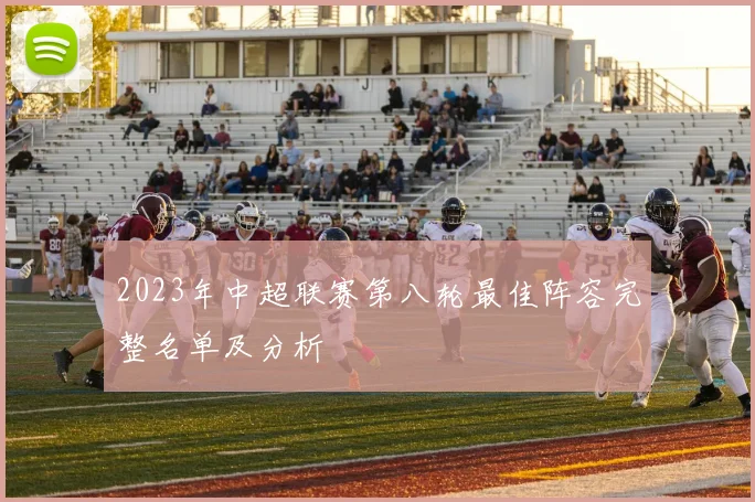 2023年中超联赛第八轮最佳阵容完整名单及分析